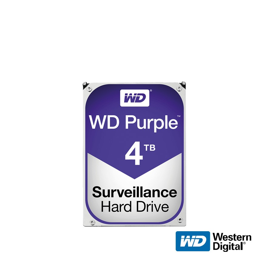 Western Digital Purple Övervaknings Hård Disk, 4TB